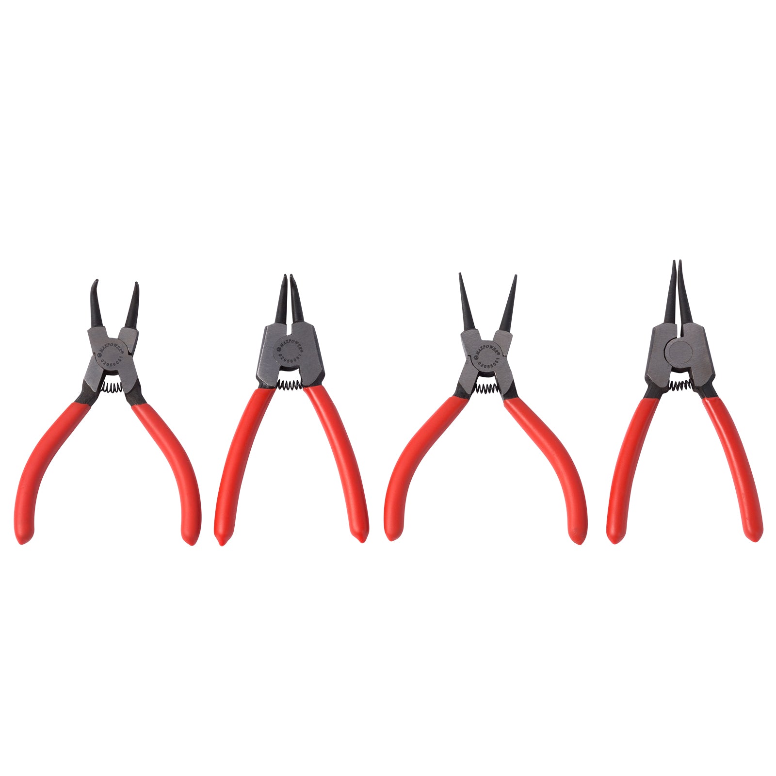 MAXPOWER 4pc Heat-treated Snap ring Pliers Set