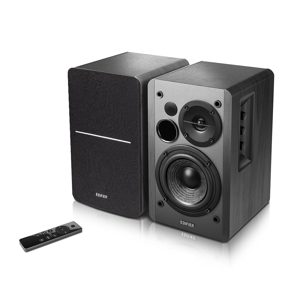Edifier R1280DBs Active Bluetooth Bookshelf Speakers, Black - Certified Refurbished