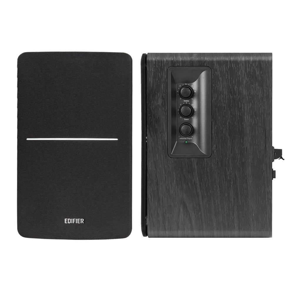 Edifier R1280DBs Active Bluetooth Bookshelf Speakers, Black - Certified Refurbished