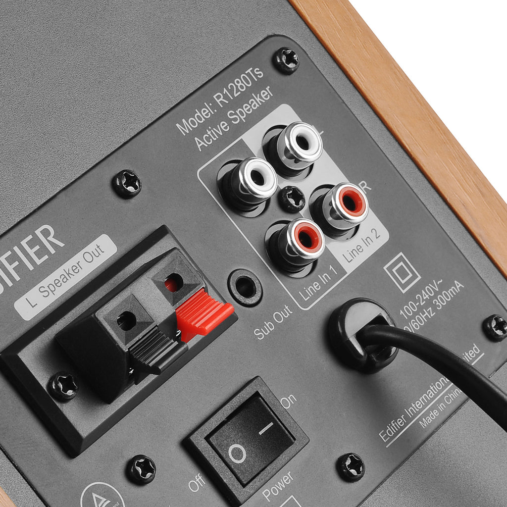 Edifier R1280Ts Powered Bookshelf Speakers