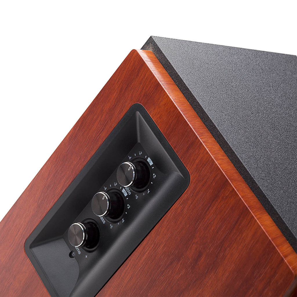 Edifier R1700BT Bluetooth Bookshelf Speakers - Powered 2.0 Active Wood Speaker(Certified Refurbished)