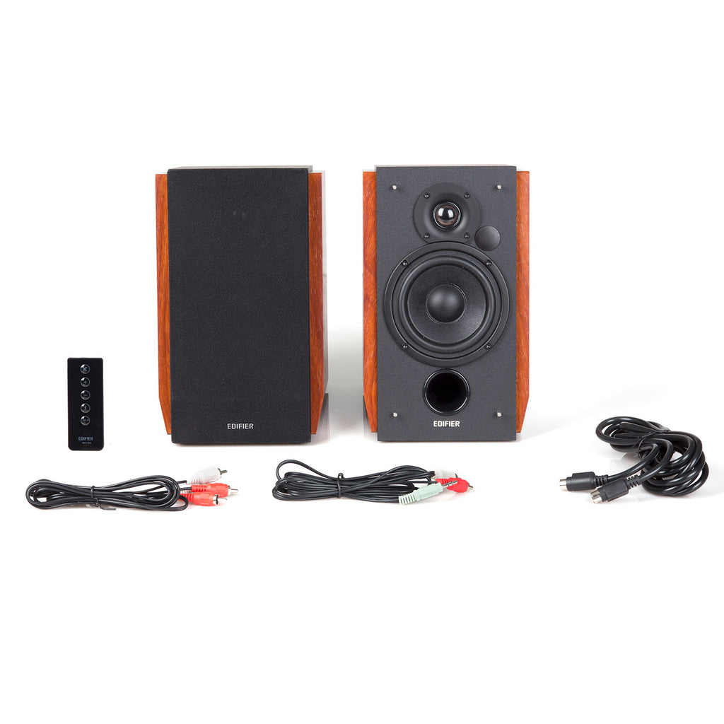 Edifier R1700BT Bluetooth Bookshelf Speakers - Powered 2.0 Active Wood Speaker(Certified Refurbished)