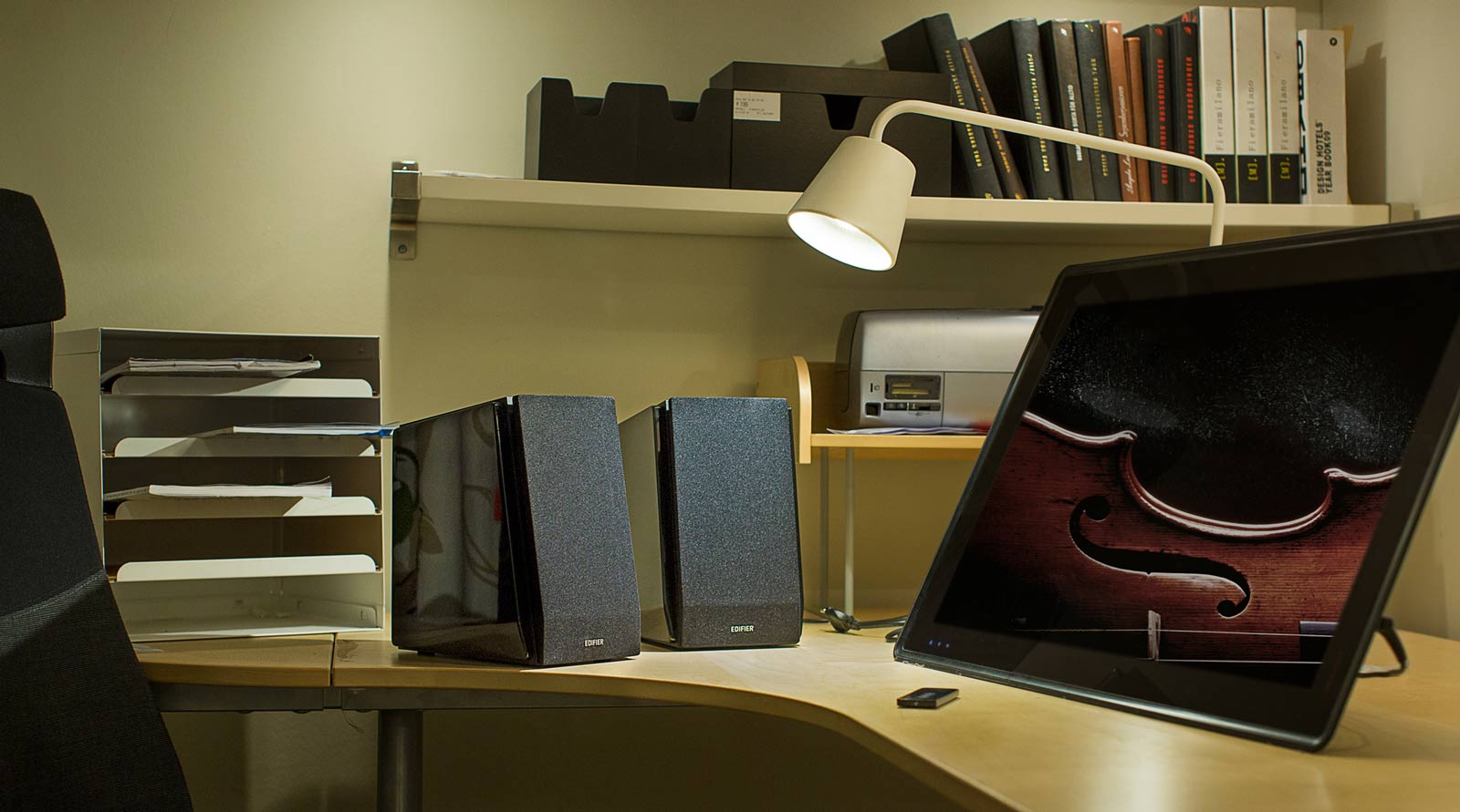 Edifier R1850DB Powered Bookshelf Speaker - Bluetooth, Optical, Subwoofer Out