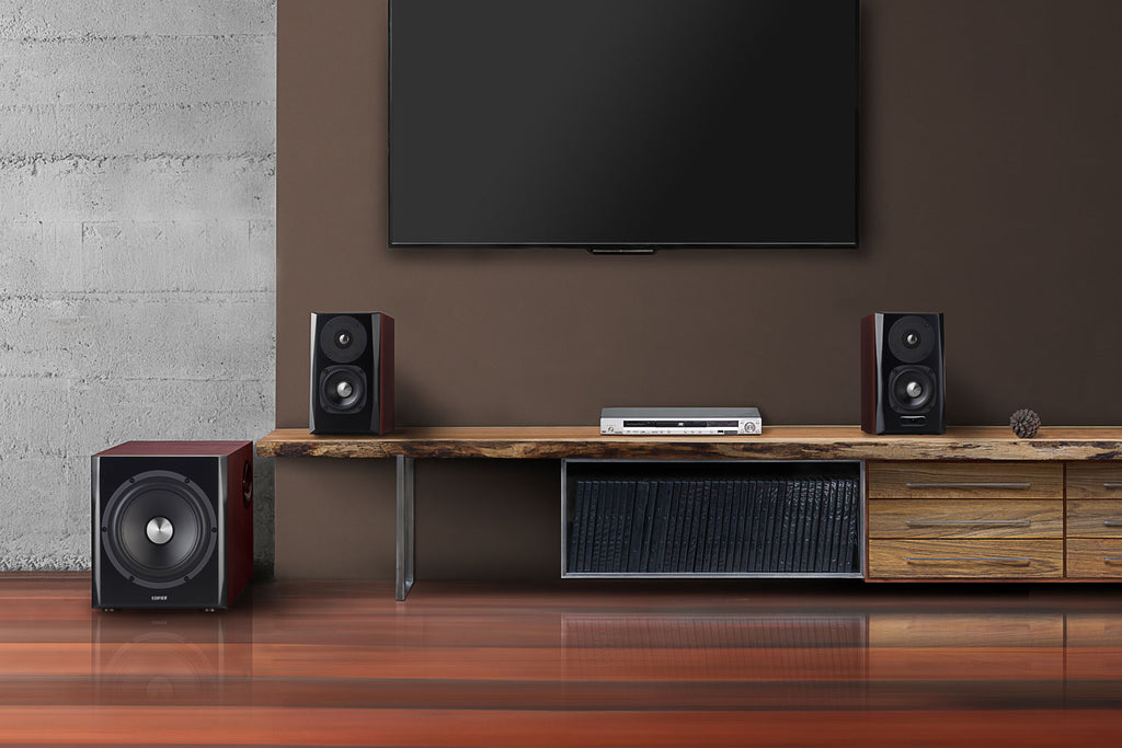 Edifier S350DB Bookshelf Speaker and Subwoofer 2.1 Speaker System Bluetooth v5.1(Certified Refurbished)