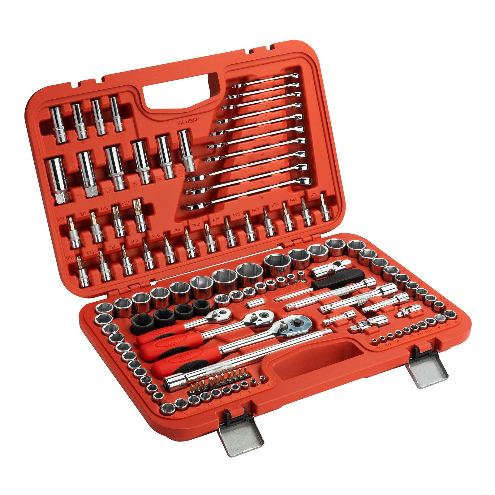 Jetech Socket Wrench Set, Metric and SAE, 123PCS
