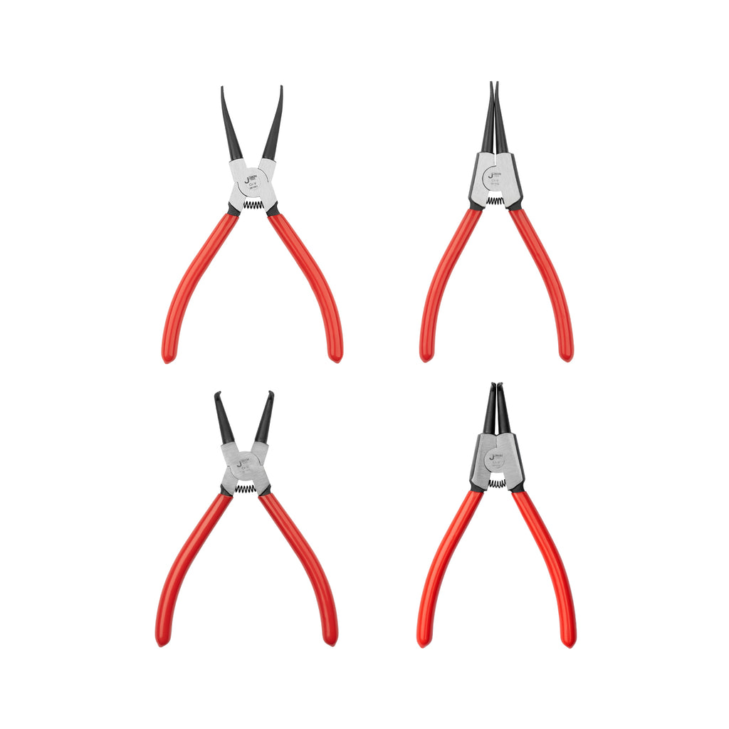 Jetech 7 Inch Internal and External Snap Ring Pliers Set, 4PCS
