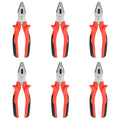 Jetech 6-1/2 Inch Combination Pliers, 6 Pack