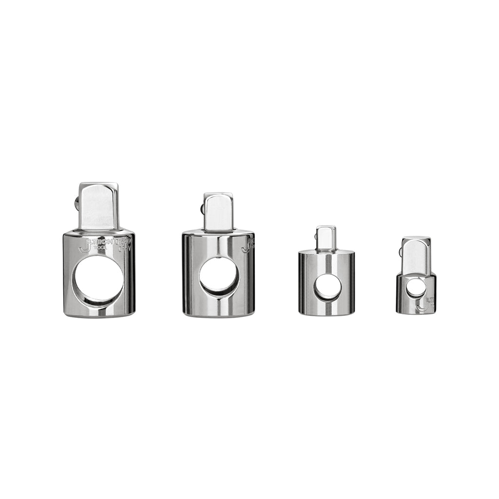 Jetech Socket Adapter and Reducer Set (1/4in, 3/8in, 1/2in), 4PCS