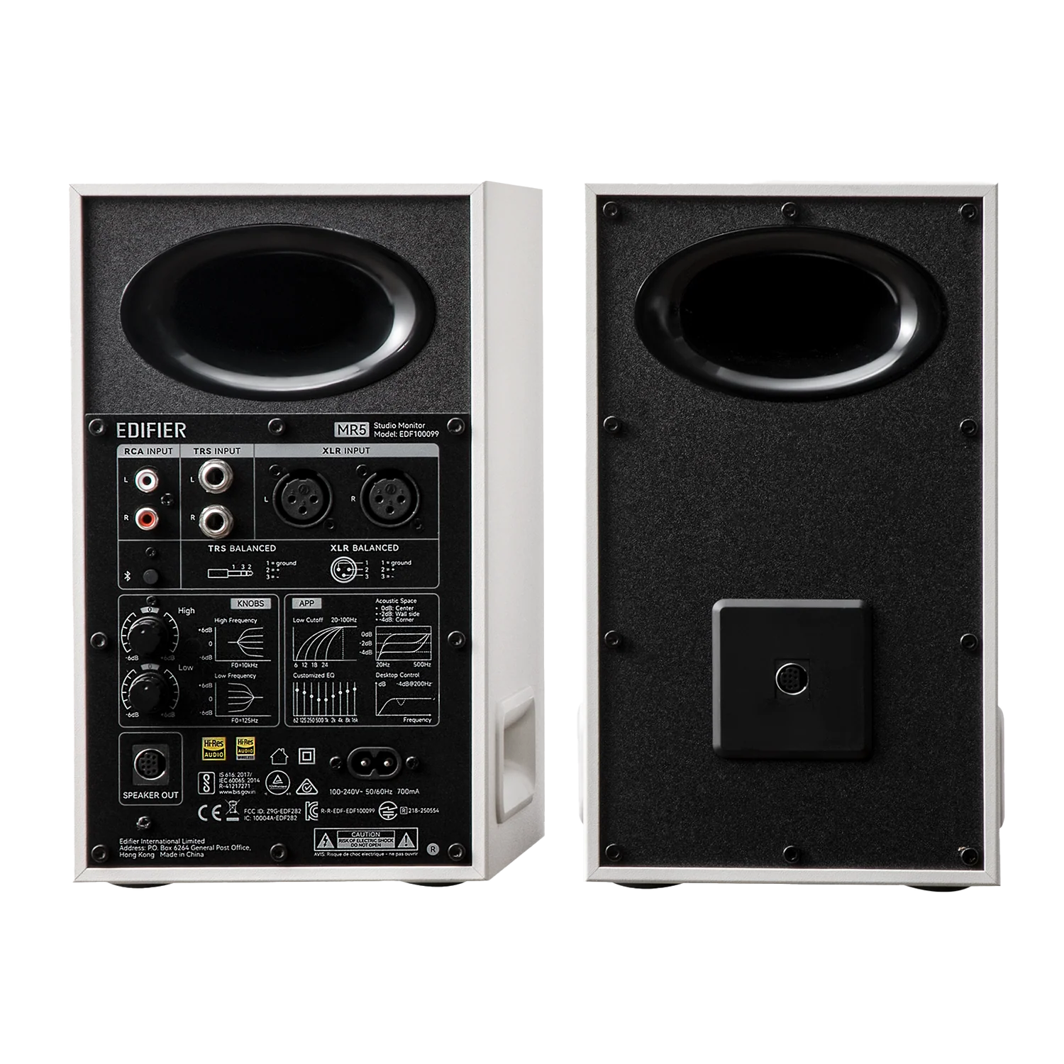 MR5 Tri-Amped Powered Studio Monitor Speakers