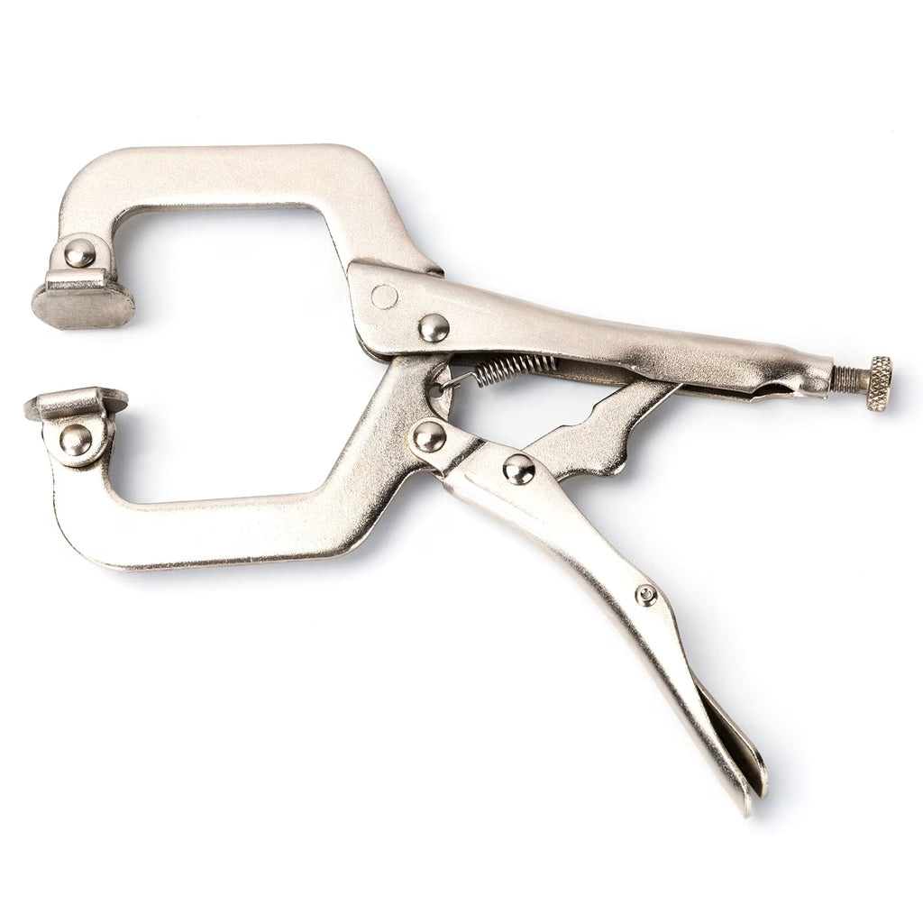 MAXPOWER 3-Piece Locking C-clamp Set - 11 inch and 6 inch