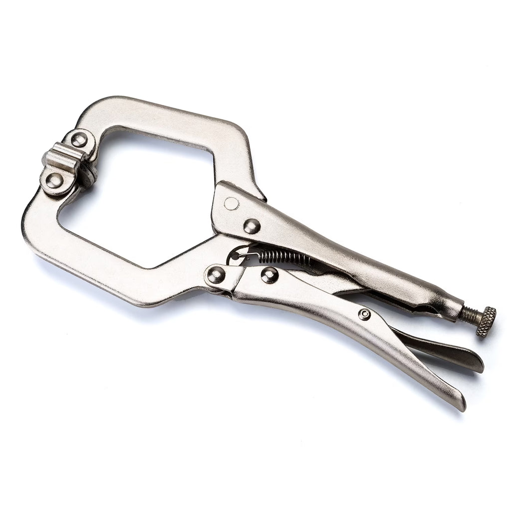MAXPOWER 3-Piece Locking C-clamp Set - 11 inch and 6 inch