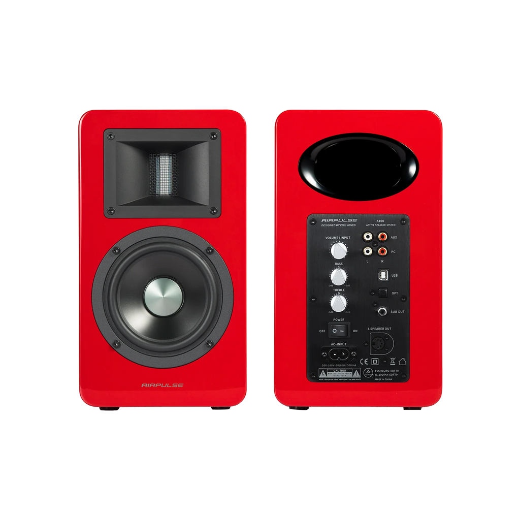AirPulse A100 Hi-Res Audio Certified Active Speaker System