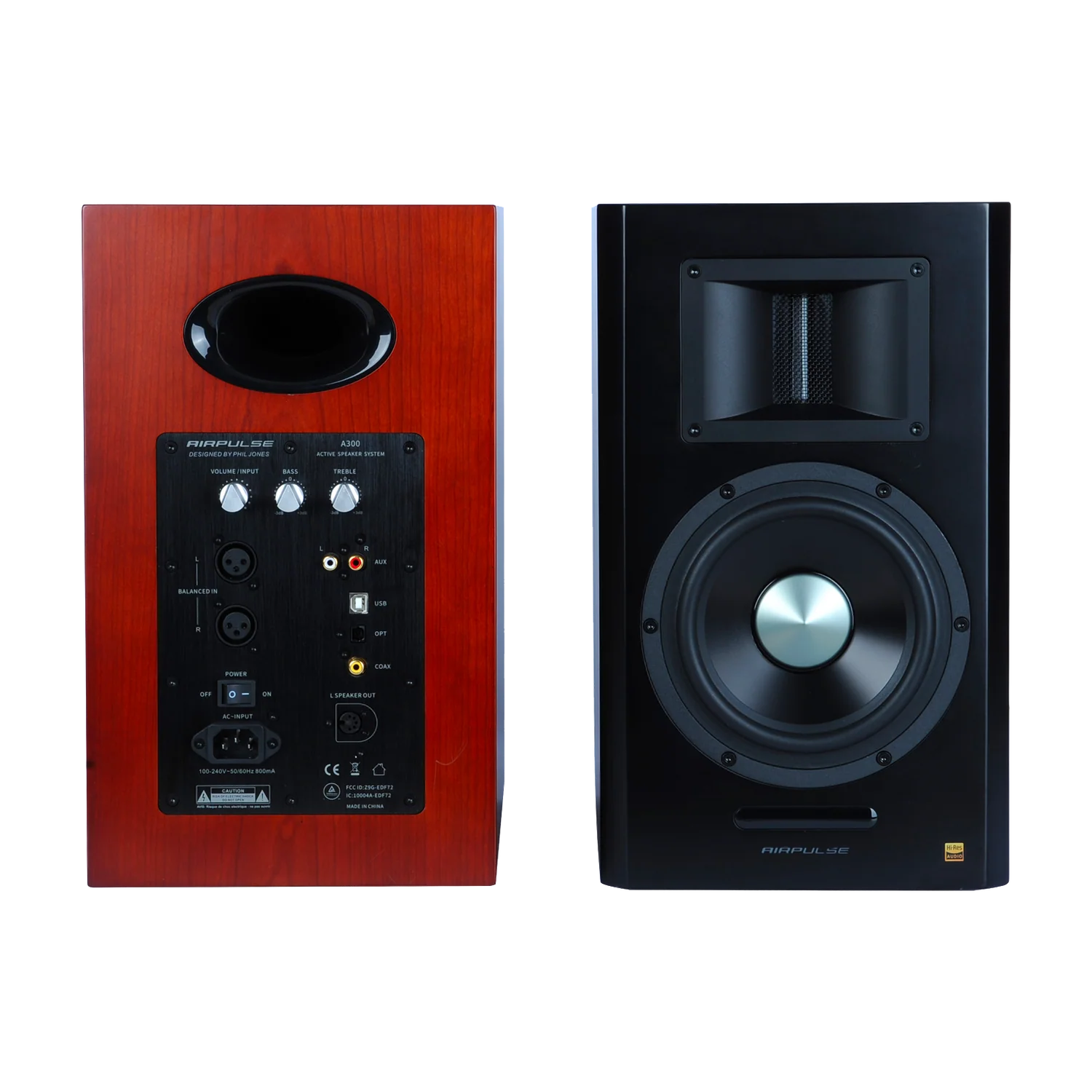 Airpulse A300 Premium Hi-Res active speakers(Certified Refurbished)