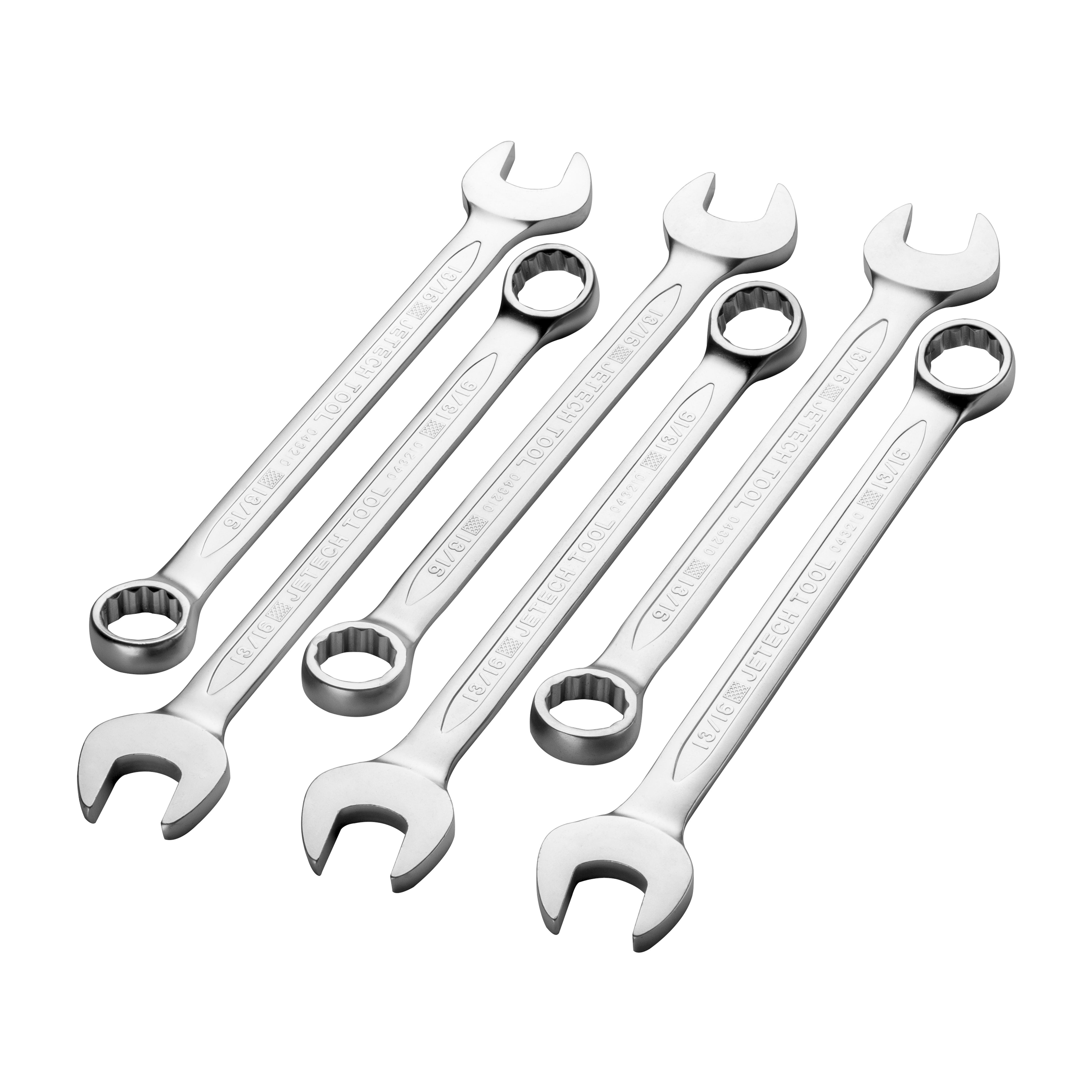 Jetech Combination Wrench Spanner, SAE, 13/16 Inch, 6 Pack