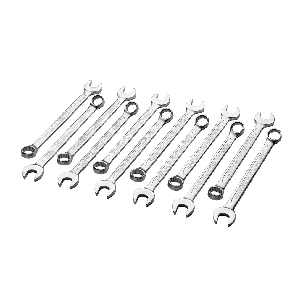 Jetech Combination Wrench Spanner, Metric, 12 Pack  (various sizes)