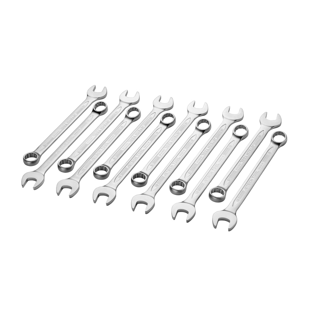 Jetech Combination Wrench Spanner, Metric, 12 Pack  (various sizes)