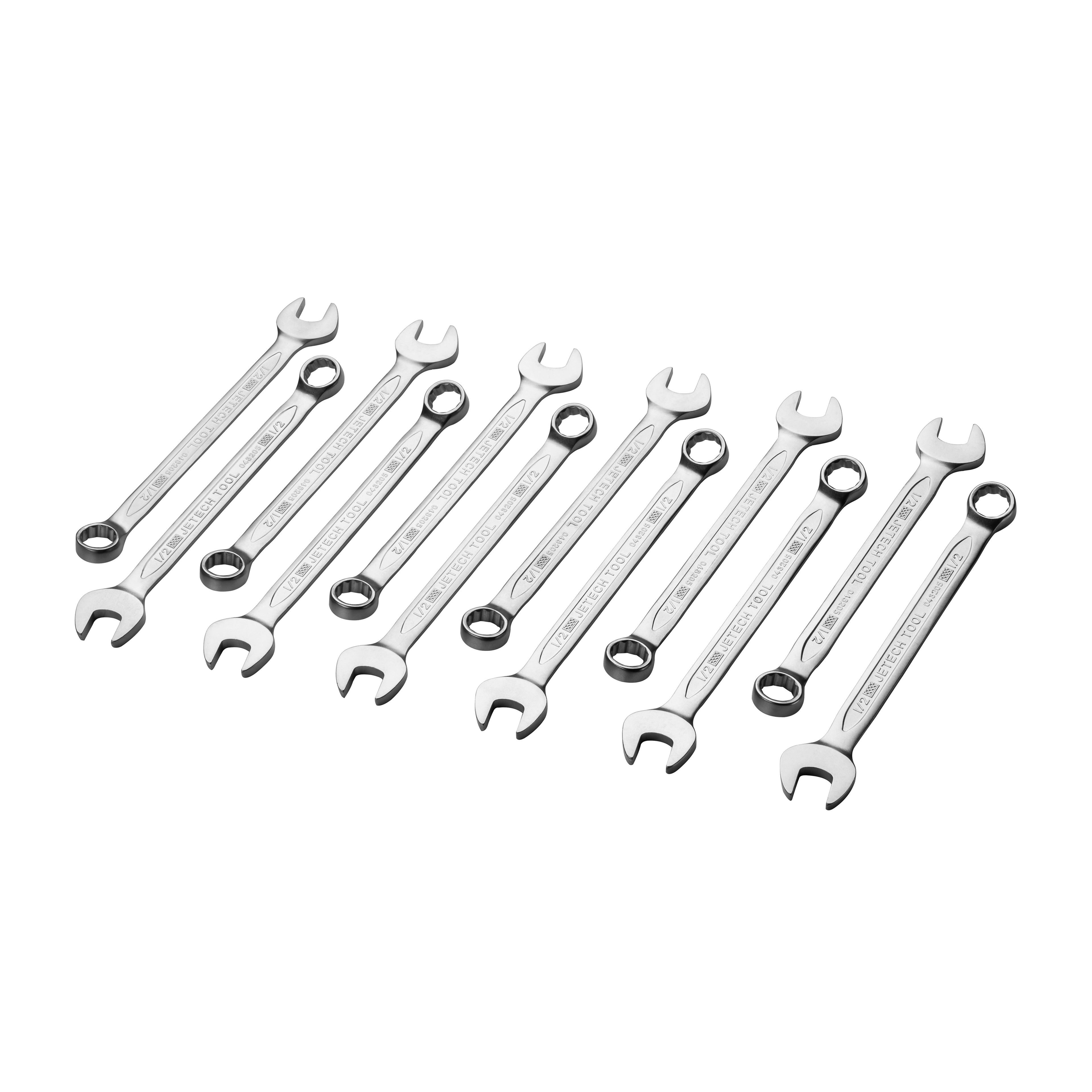 Jetech Combination Wrench Spanner, SAE, 1/2 Inch, 12 Pack