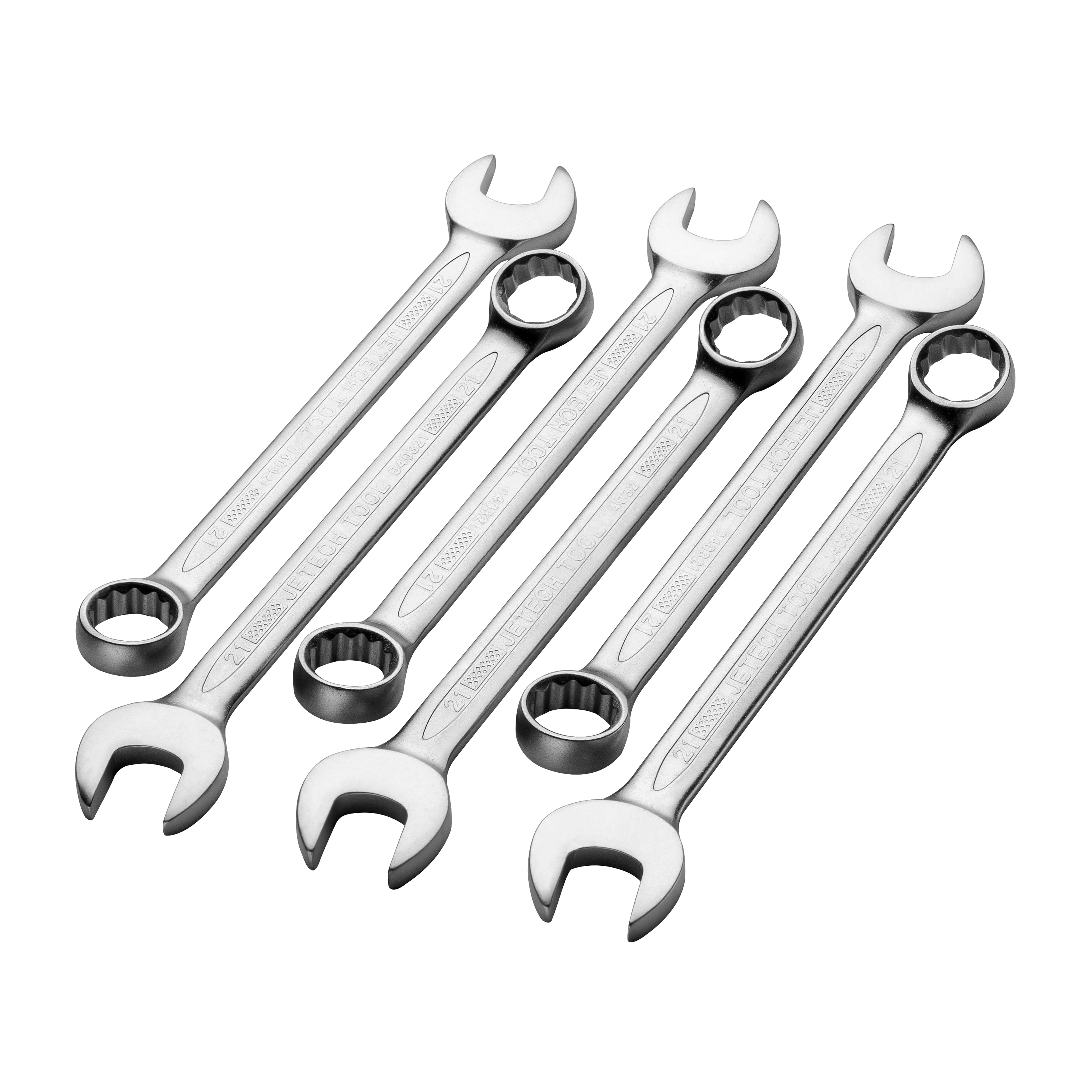 Jetech Combination Wrench Spanner, Metric, 6 Pack (various sizes)