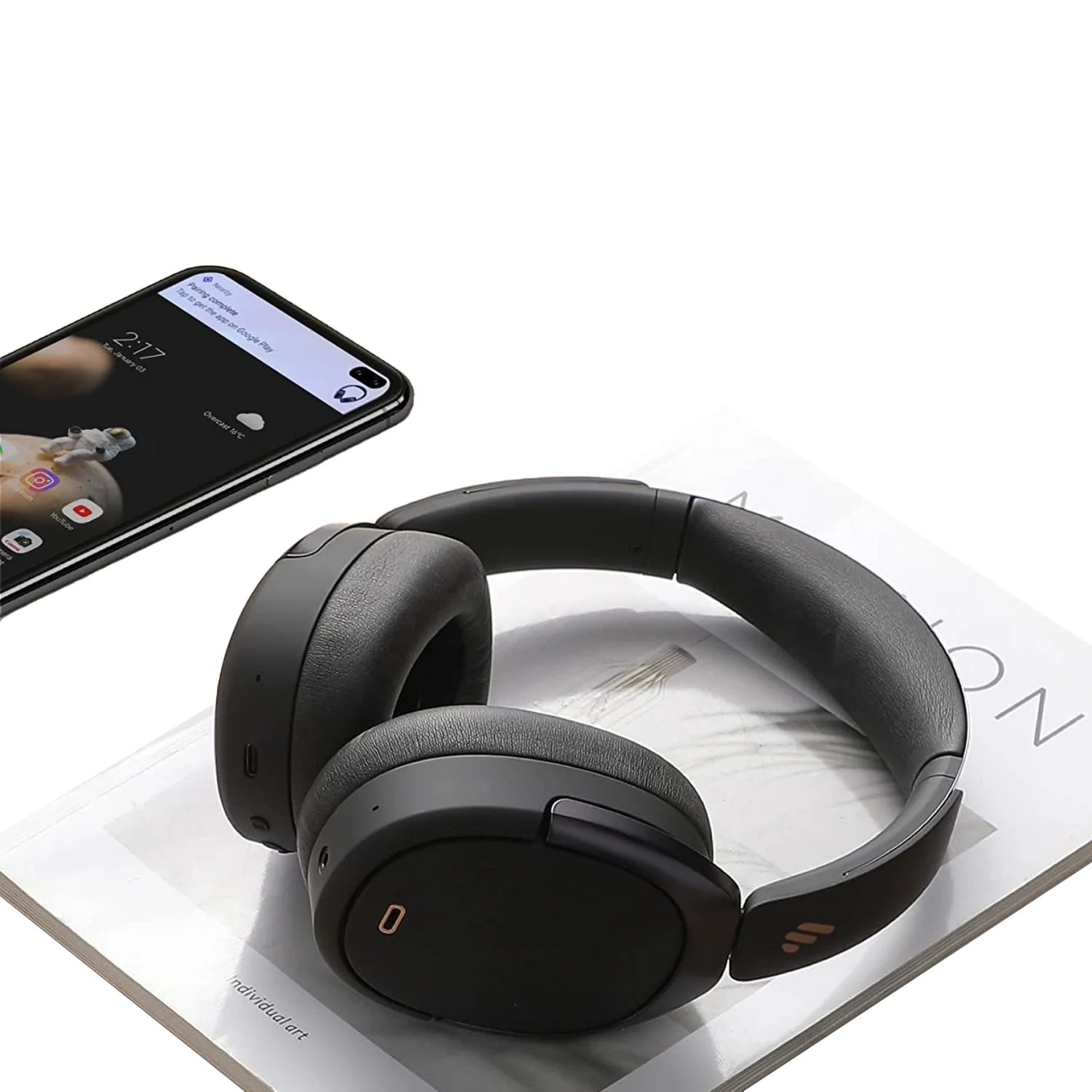 WH950NB Wireless Noise Cancellation Over-Ear Headphones (Certified Refurbished)
