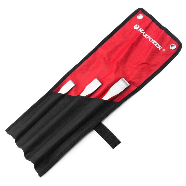 MAXPOWER 3-Piece Octagonal Steel Cold Chisel Set