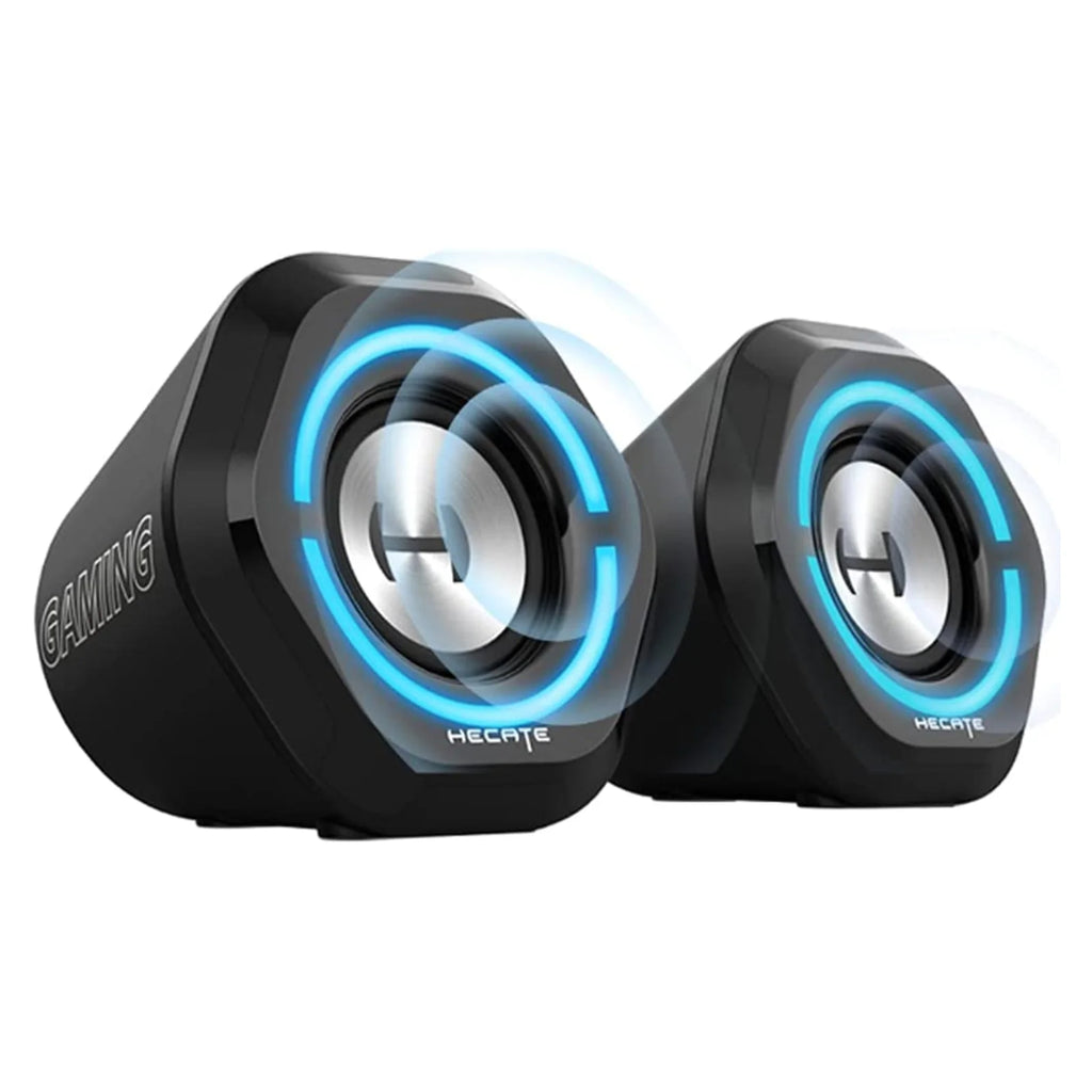 HECATE by Edifier G1000 USB Computer Speakers,USB-Powered Bluetooth 5.3 PC Gaming Speakers for Desktop Computer Laptop and Mobile Phone USB 3.5mm Aux Bluetooth Input RGB Lights