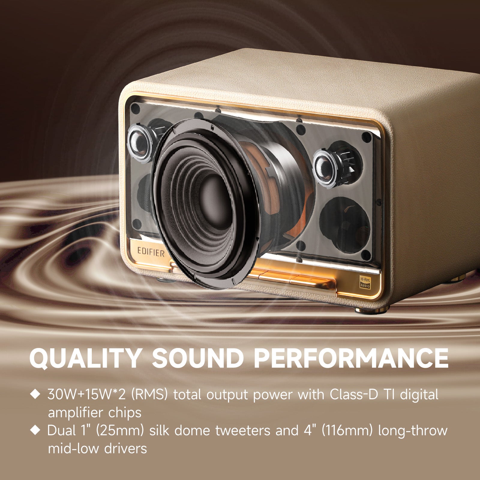 Edifier D32 Tabletop Wireless Bluetooth Speaker